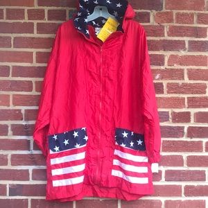 Solare Sporta sz L Packable windbreaker jacket